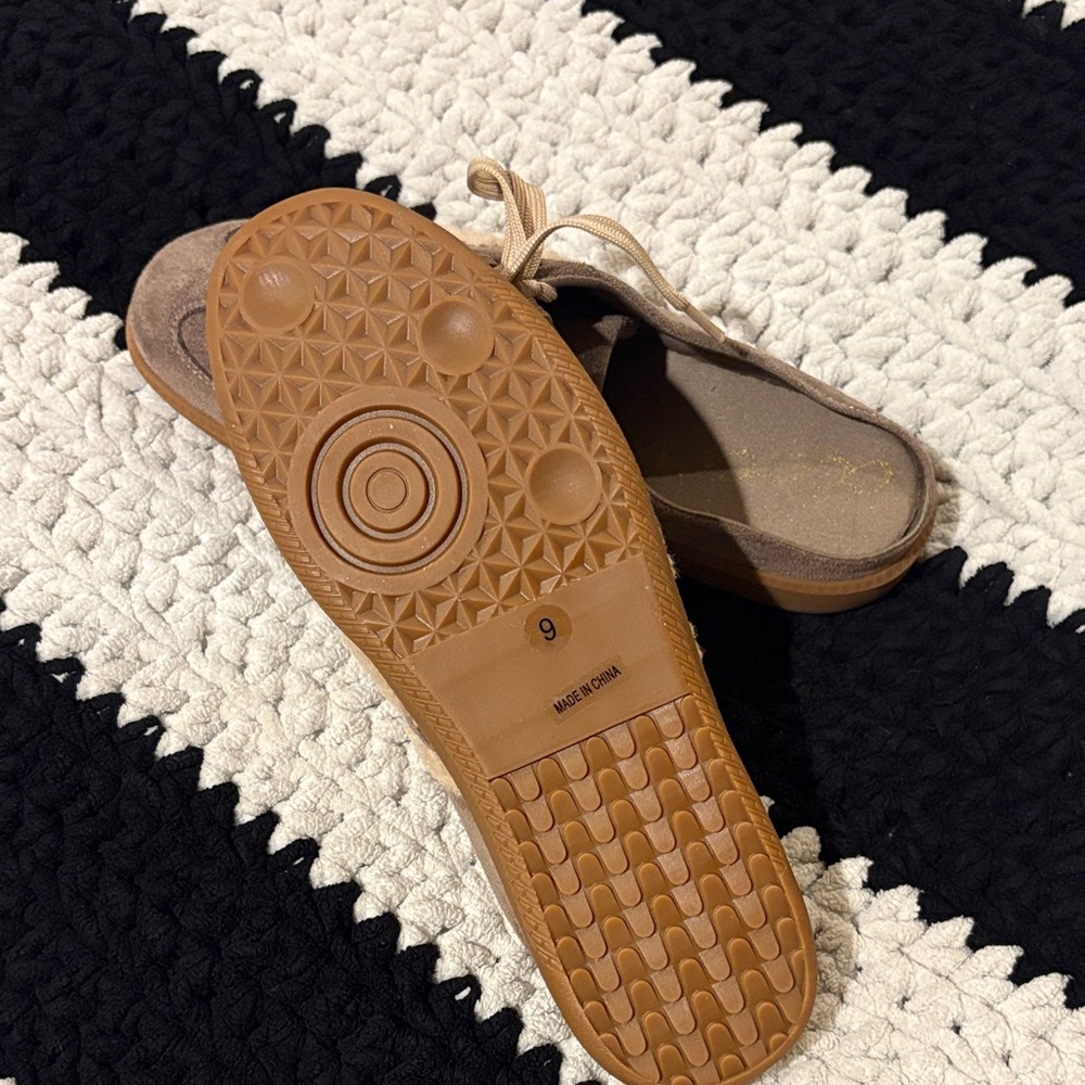 CCOCCI Brown Suede Lace-Up Mule Sneakers - Picture 2 of 3